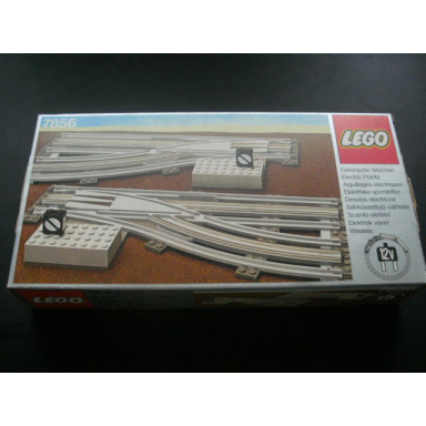 left and right manual points with electric rails