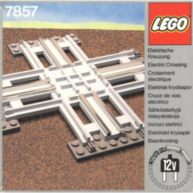 crossing electric rails gray 12v