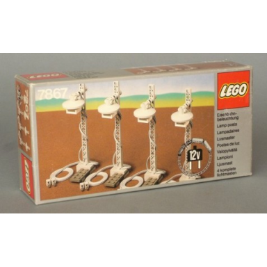 12v train light posts