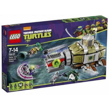 turtle sub undersea chase
