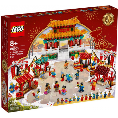chinese new year temple fair
