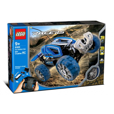 dirt crusher rc blue