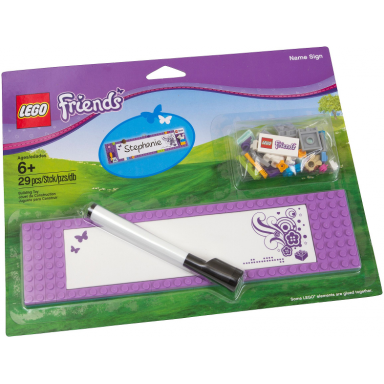 name sign blister pack