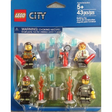 city fire accessory set blister pack