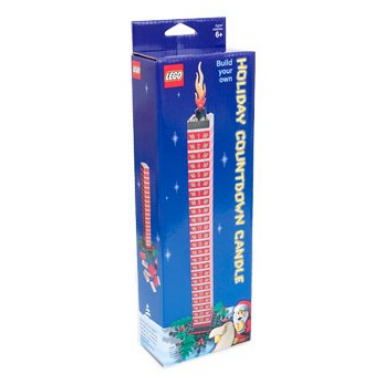 build your own holiday countdown candle