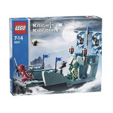 knights attack barge