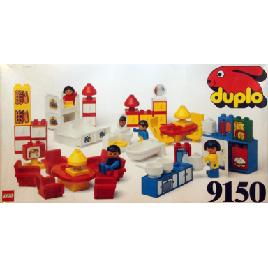 duplo furniture - 74 el.