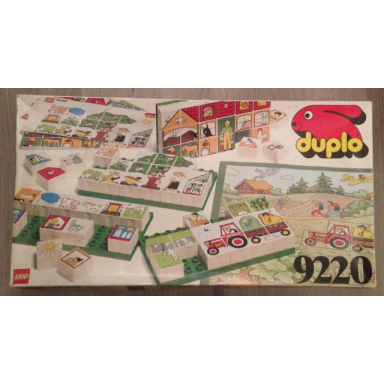 duplo farm scene mosaics