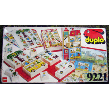 mosaic puzzles - town