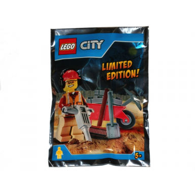 worker with wheelbarrow foil pack