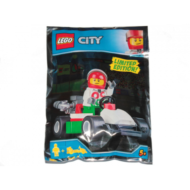 race driver and go-kart foil pack