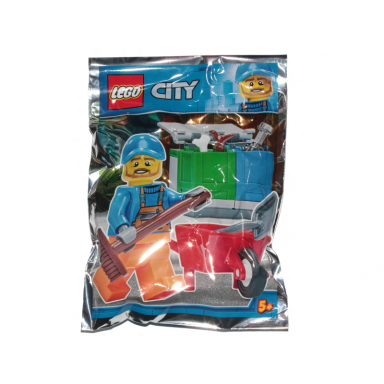 garbage man foil pack