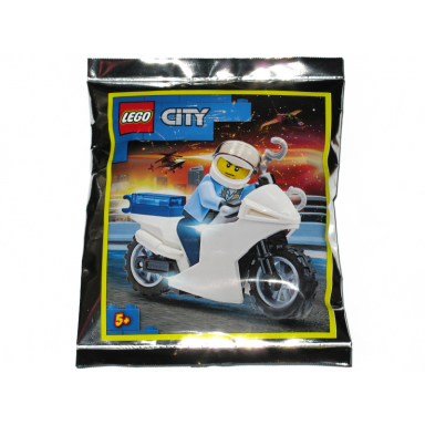 policeman and motorcycle foil pack 2