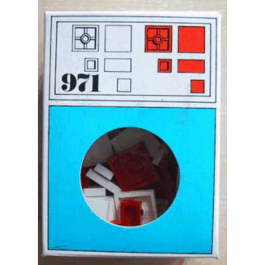 52 flat tile bricks