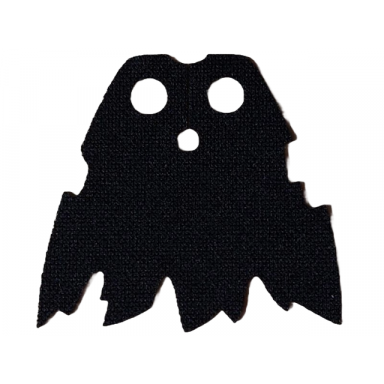 minifigure cape cloth tattered edges - spongy stretchable fabric