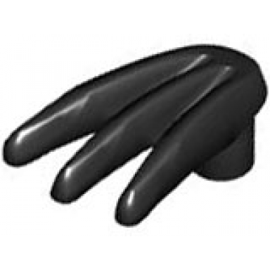 black minifigure weapon bladed claw spread