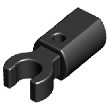 black bar holder with clip