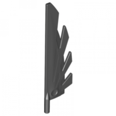 wing 9l with stylized feathers