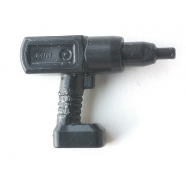 black minifigure utensil tool cordless electric impact wrench drill