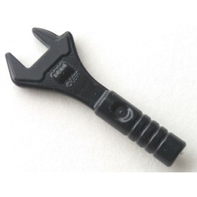 black minifigure utensil tool adjustable wrench