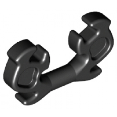 black minifigure helmet ninja horn elaborate