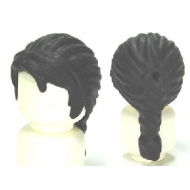 mini doll hair friends long with ponytail french braided