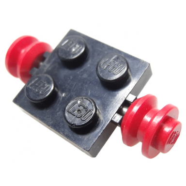 plate modified 2 x 2 with red wheels