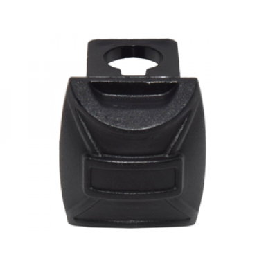 black minifigure backpack thin parachute container
