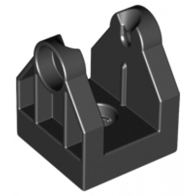 black duplo drum reel holder 2 x 2 x 2