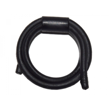 black minifigure utensil rope coiled