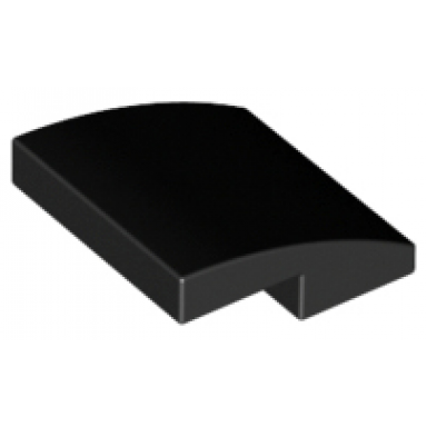 black slope curved 2 x 2 x 2 3