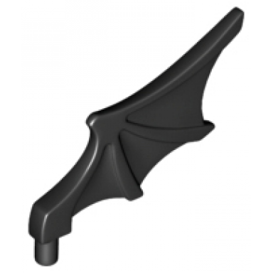 black minifigure wing bat style