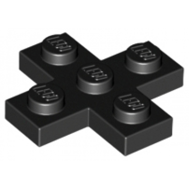 black plate modified 3 x 3 cross
