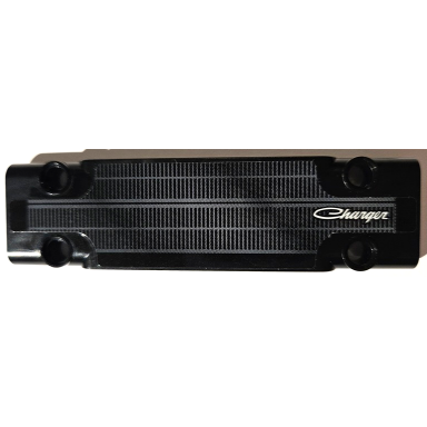 black technic panel plate 3 x 11 x 1 with vehicle grille and silver charger pattern sticker - set 42111