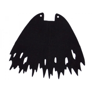 black hero factory cape large tattered