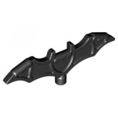 black duplo utensil batman batarang hand grips on wings