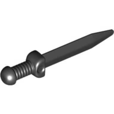 minifigure weapon sword roman gladius with thick crossguard