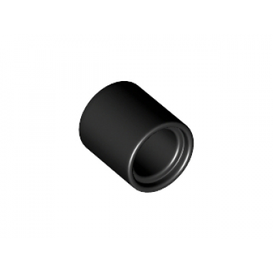 black technic liftarm thick 1 x 1 spacer