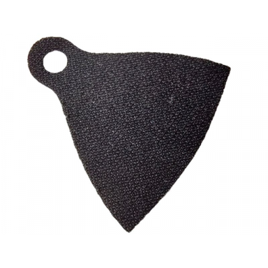 black minifigure cape cloth with single top hole - spongy stretchable fabric