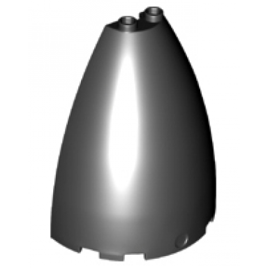 cone half 6 x 3 x 6 elliptic paraboloid