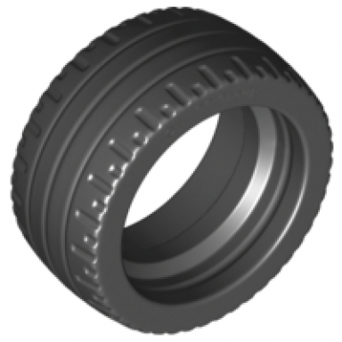 black tire 24 x 12 low
