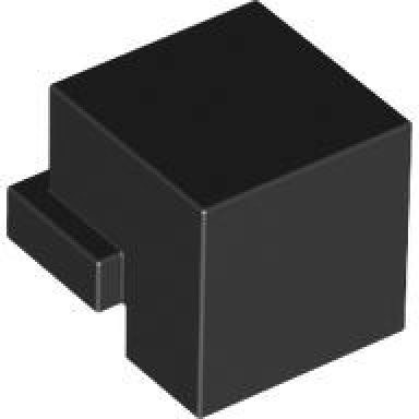 black creature head pixelated