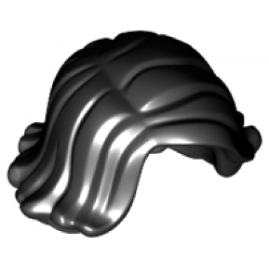 minifigure hair female short swept sideways
