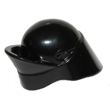 black minifigure headgear helmet sw first order crew member