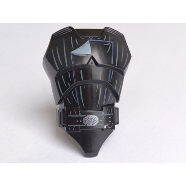 black large figure torso with sw jedi robe pattern jedi luke