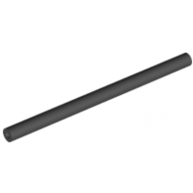 black hose pneumatic 4mm d v2 precut 9l 7.2cm