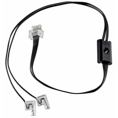 black electric light unit powered up attachment