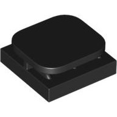 black tile modified 2 x 2 x 2 3 with paper photo holder