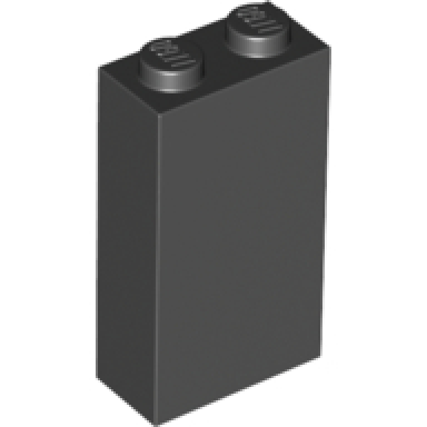 black brick 1 x 2 x 3