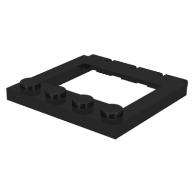 black hinge vehicle roof 4 x 4 sunroof